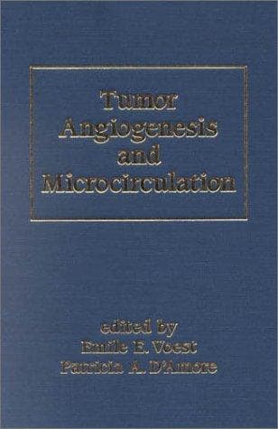 Tapa de Tumor angiogenesis and microcirculation