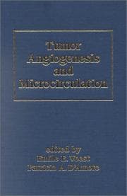Tapa de Tumor angiogenesis and microcirculation