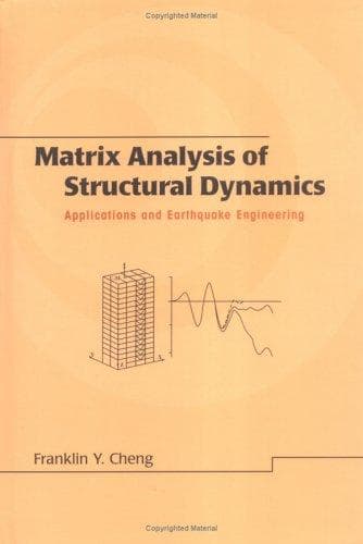 Tapa de Matrix Analysis of Structural Dynamics