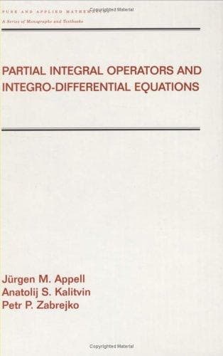Tapa de Partial Integral Operators and Integro-Differential Equations