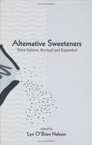 Tapa de Alternative sweeteners