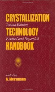 Tapa de Crystallization technology handbook