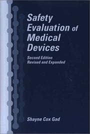 Tapa de Safety Evaluation of Medical Devices