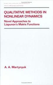 Tapa de Qualitative Methods in Nonlinear Dynamics (Pure and Applied Mathematics)