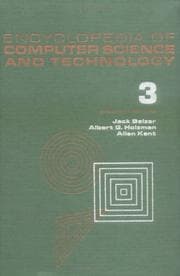 Tapa de Encyclopedia of Computer Science and Technology