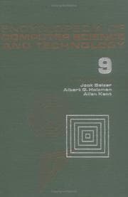 Tapa de Encyclopedia of Computer Science and Technology