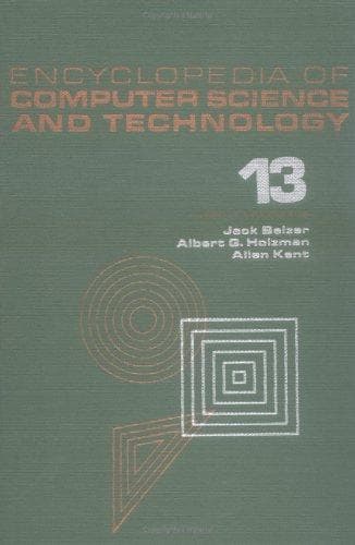 Tapa de Encyclopedia of Computer Science and Technology