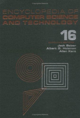 Tapa de Encyclopedia of Computer Science and Technology