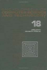 Tapa de Encyclopedia of Computer Science and Technology : Volume 18 - Supplement 3 : Computers in SPateflight