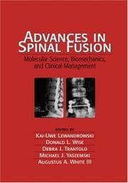 Tapa de Advances in Spinal Fusion