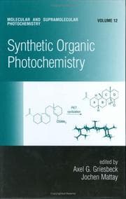 Tapa de Synthetic organic photochemistry