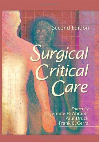 Tapa de Surgical Critical Care, Second Edition