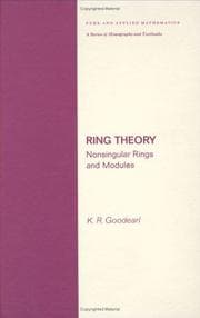 Tapa de Ring theory
