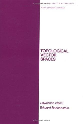 Tapa de Topological vector spaces