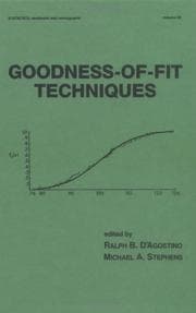 Tapa de Goodness-of-fit-techniques