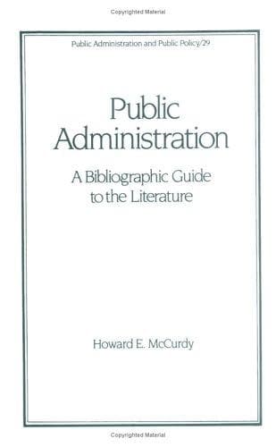 Tapa de Public administration