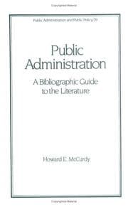 Tapa de Public administration