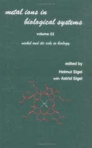 Tapa de Nickel and its role in biology