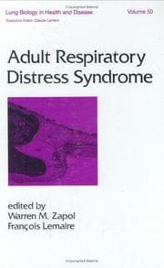 Tapa de Adult Respiratory Distress Syndrome (Lung Biology in Health and Disease)