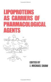 Tapa de Lipoproteins as carriers of pharmacological agents