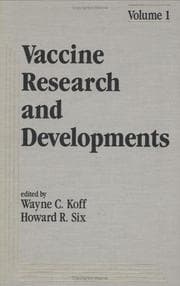 Tapa de Vaccine research and developments