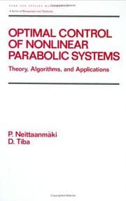 Tapa de Optimal control of nonlinear parabolic systems