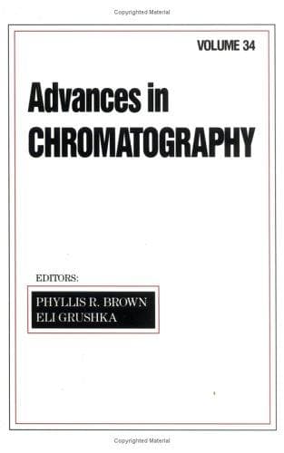 Tapa de Advances in Chromatography
