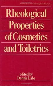 Tapa de Rheological properties of cosmetics and toiletries