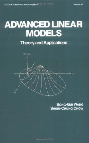 Tapa de Advanced linear models