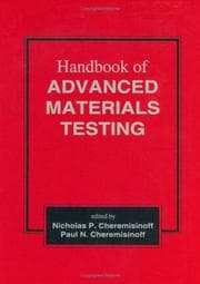Tapa de Handbook of Advanced Materials Testing