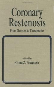 Tapa de Coronary Restenosis (Fundamental and Clinical Cardiology Series, No 28)