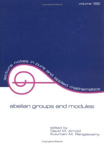 Tapa de Abelian groups and modules