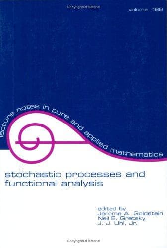 Tapa de Stochastic processes and functional analysis