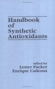 Tapa de Handbook of synthetic antioxidants