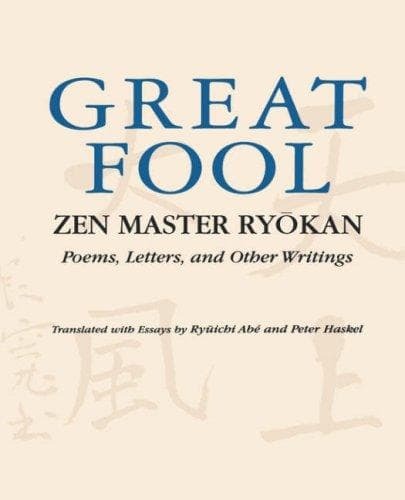 Tapa de Great Fool: Zen Master Ryokan