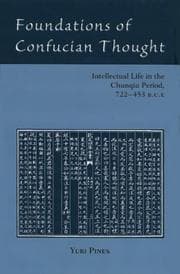 Tapa de Foundations of Confucian thought