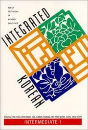 Tapa de Integrated Korean