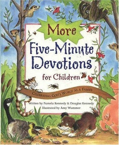 Tapa de More five-minute devotions for children