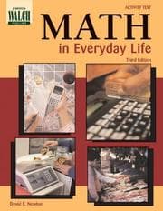 Tapa de Math in everyday life