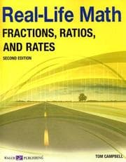 Tapa de Fractions, Ratios, and Rates (Real-Life Math (Walch Publishing))