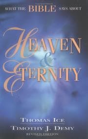 Tapa de What the Bible says about heaven and eternity