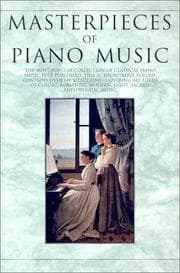 Tapa de Masterpieces Of Piano Music