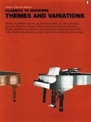 Tapa de Classics To Moderns Themes & Variation