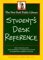 Tapa de New York Public Library Student's Desk Reference