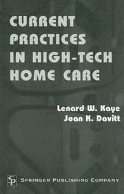 Tapa de Current practices in high-tech home care