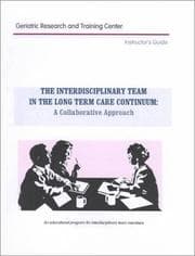 Tapa de Interdisciplinary Team in the Long-Term Care Continuum