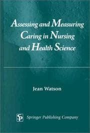 Tapa de Assessing and Measuring Caring in Nursing and Health Science