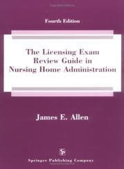 Tapa de The Licensing Exam Review Guide in Nursing Home Administration
