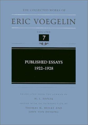 Tapa de Published Essays