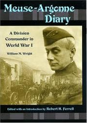 Tapa de Meuse-Argonne diary